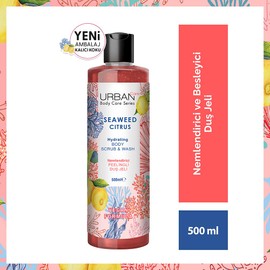 URBAN Care Seaweed Citrus Nemlendirici ve Besleyici Peelingli Duş Jeli 500 ml- Vegan