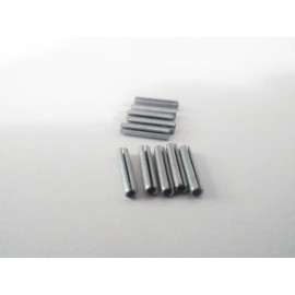Spirol 10X Slotted Spring Roll Pin  3/32 x 7/16   Zinc Coated High Carbon Steel