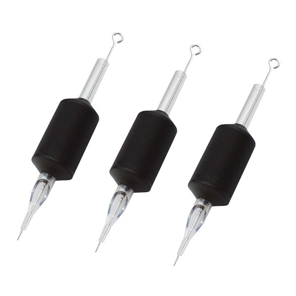 Tatmax International Tattoo Combo Disposable Needles and Tubes 20Pcs 3RL,