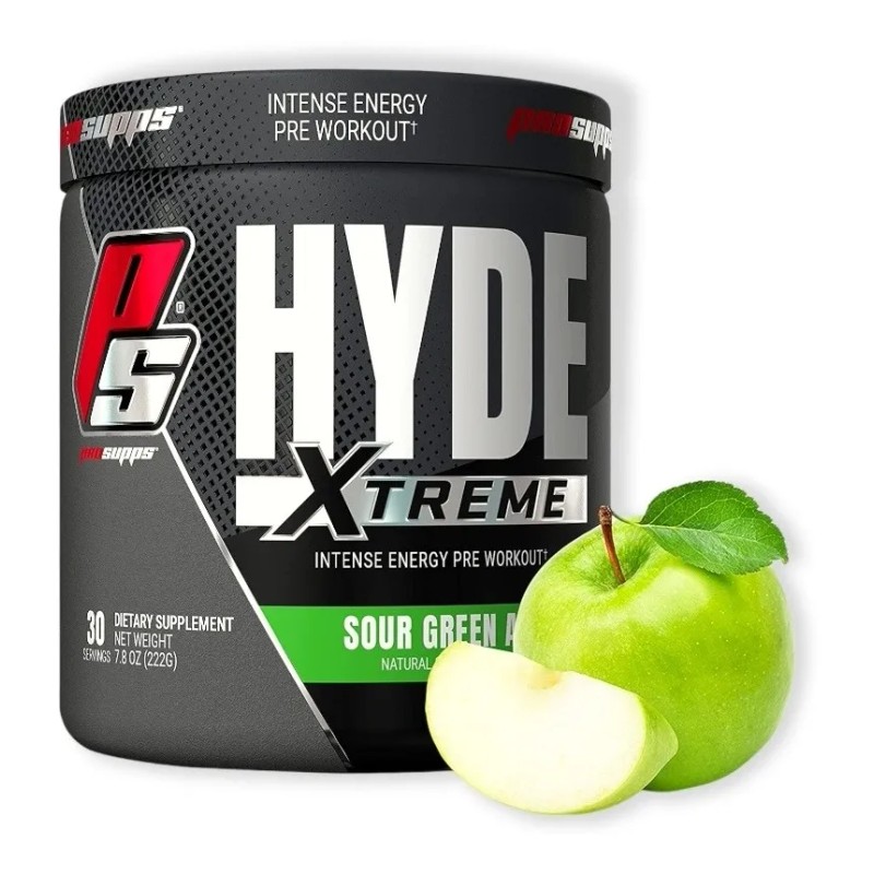 Suplemento en polvo ProSupps Pre entrenamiento de Hyde Xtreme sabor