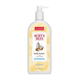 Burt's Bees Milk and Honey Body Lotion, 12 Ounces (Pack of 3)