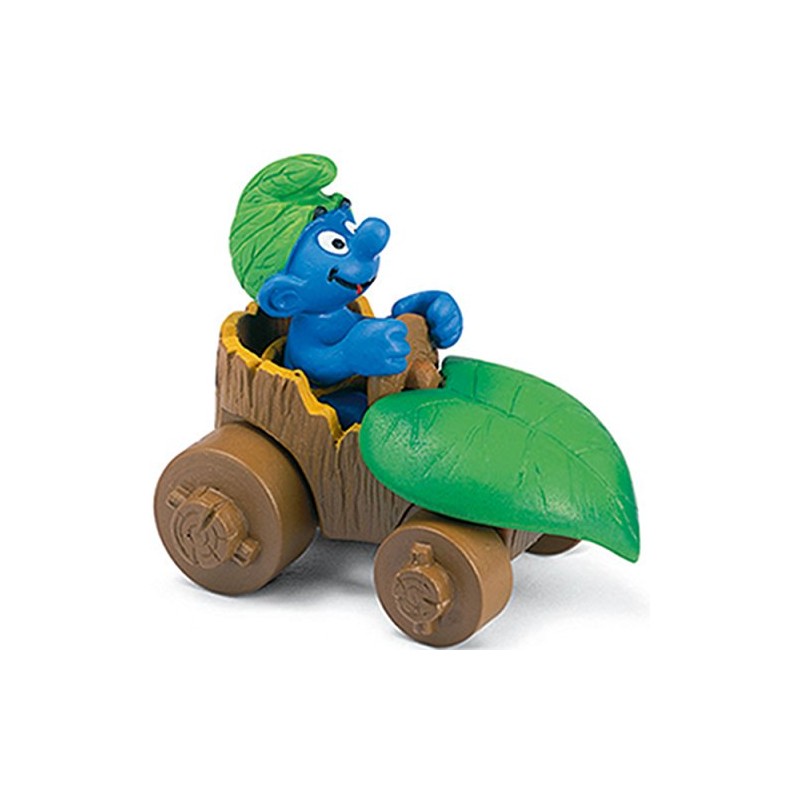 Schleich Smurf in Car