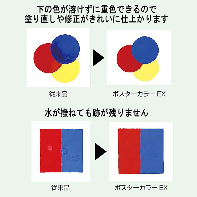 サクラクレパス 絵の具 ポスターカラー EX ホワイト PEW-P#003(5)