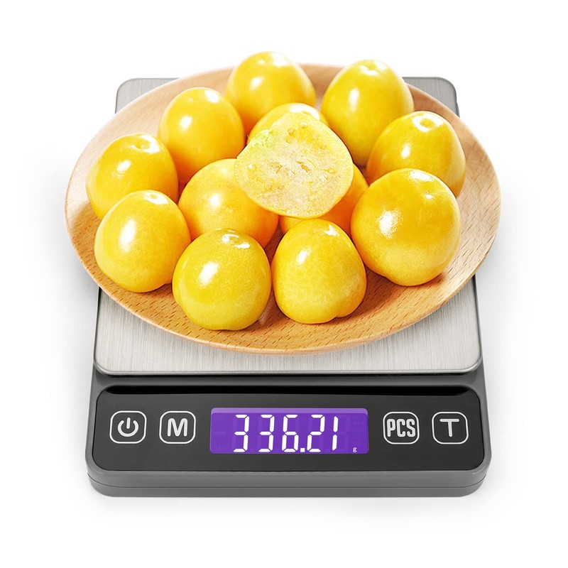 KitchenTour Digital Kitchen Scale - 500g/0.01g High Accuracy Precision Multifunction