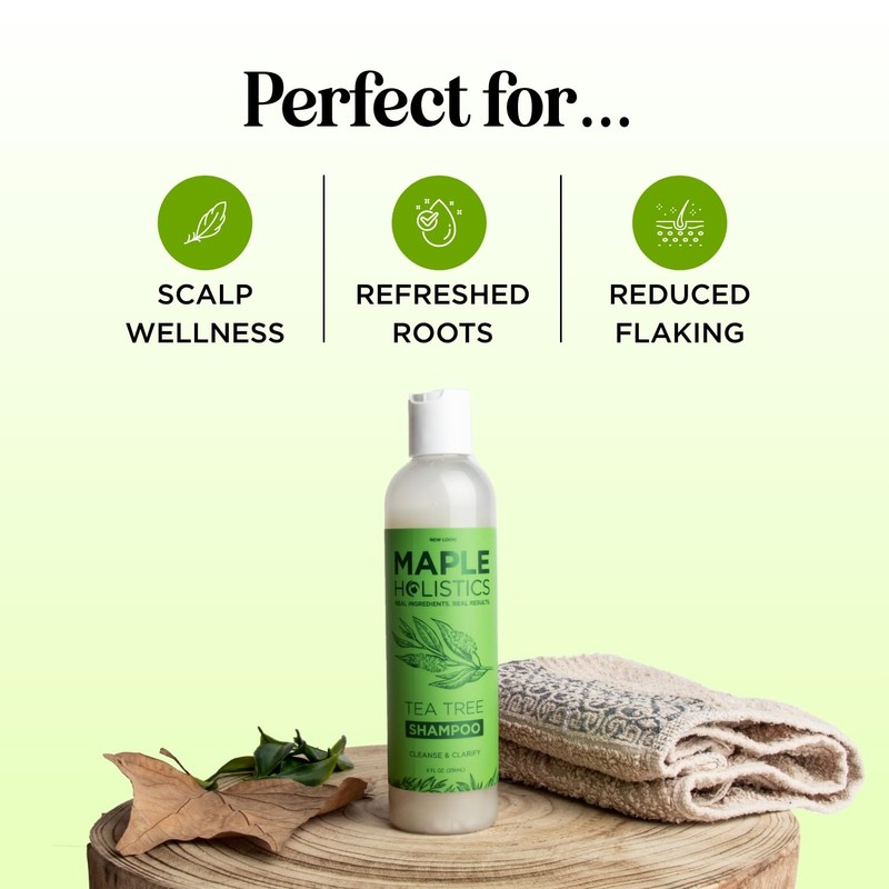 Clarifying Shampoo for Build Up & Oily Hair - Tea