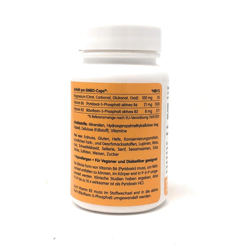 woscha P-5-P (21 mg co-enzyme B 6) 60 Embo-CAPS® (32