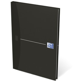 Oxford Bound Book A5/96 Ruled ECF 353002345 Office Bound Book"Smart Black" A5, Chequered 5 Mm 0