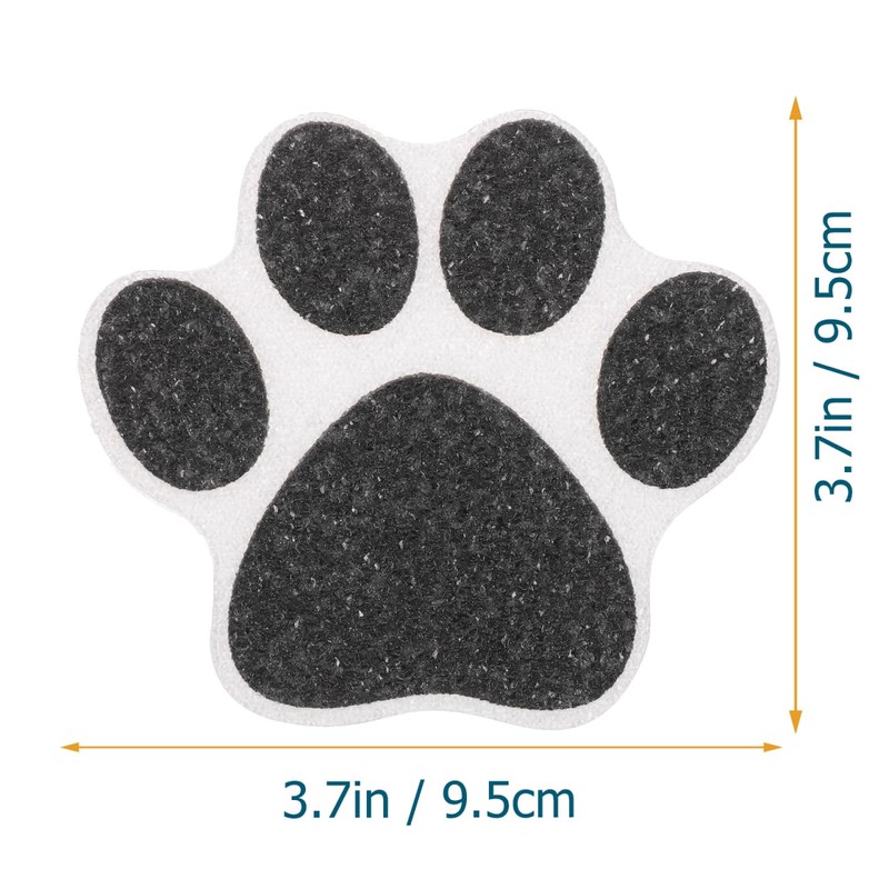 CLISPEED Anti-Slip Decorative Patch Set 10 Pcs Print Bath Stickers