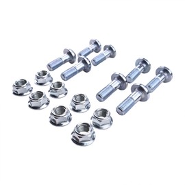 Lesurey 8 Pcs Bolt Stud Nut 90185-10011-00 Compatible with Yamaha YFZ450 YFZ450R YFZ450Rse YFZ450X 2009-2021 Raptor 700 YFM700R 2006-2021 Raptor 350 YFM350R 2007-2013