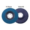 Disco Lija Laminado Pulido Grano 60 Tipo 29 4 1/2