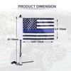 Hutexico For Spyder F3 LTD Flag Pole Mount Kit, 2