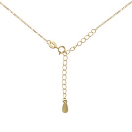namana Infinity Sign Necklace with Cubic Zirconia, 18K Gold Plated, 18K Rose Gold Plated or Rhodium Plated Sterling Silver Necklace, Infinity Sign Pendant (Gold, Silver)