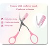 Eyebrow Shaper - Thinning Bushy Eyebrows with Scissors & Comb