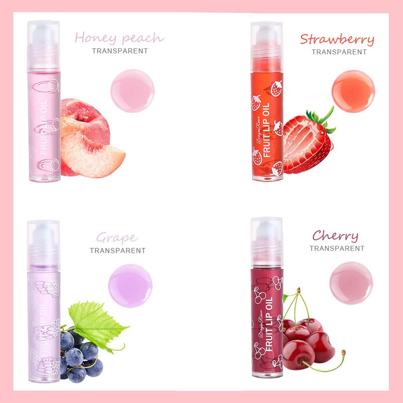 Roll Up Glitter Lip Gloss, Lip Shiner Roll-On, Lip Gloss