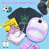 Heat Press Machine for T Shirts, Portable Heat Press 7"X5"