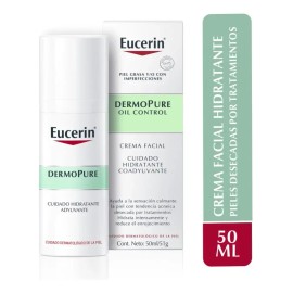 Bálsamo Calmante Facial Eucerin Dermopure 50ml Todo Tipo De Piel Día/noche