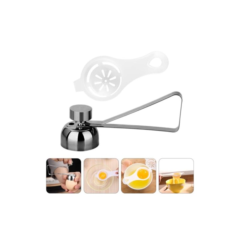 Separador de yema de huevo, accesorio de cocina, separación rápida,