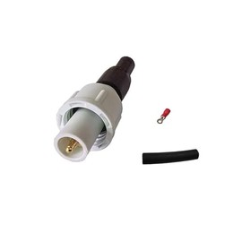 Mssoomm High Voltage Wire Protective Positive Connector Head with Metal Terminal for Connecting CO2 Laser Power Supply and CO2 Laser Tube for Laser Cutter Engraver Machine