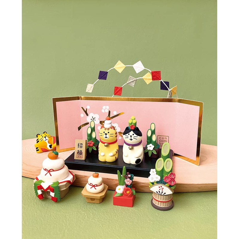 Decole Corporation Concombre ZSG-28843, New Year's Nyanko, New Year Pine