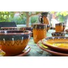 Cactus Canyon Ceramics Spanish Terracotta 5-Piece Small Salsa Bowl Set