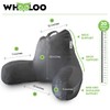 WhooLoo Reading Pillow Sitting Up in Bed Backrest Support Large