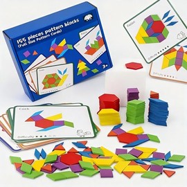 Dementia Activities for Seniors - 155 Pcs Large Size Wooden Memory Games for Seniors, Dementia Memory Care Gifts, 12 Double-Sided Pattern Cards & Stor