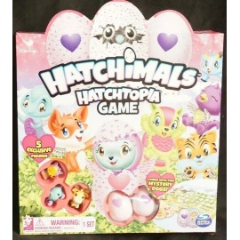 Spin Master Games HATCHIMALS HATCHTOPIA GAME... 5 Exclusive Figures 2nd Edition New & Sealed