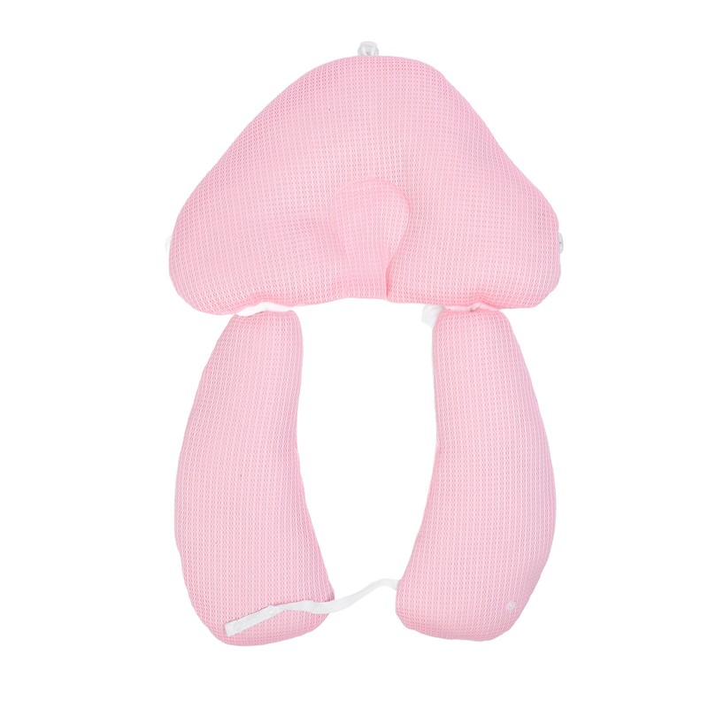 Baby Head Body Pillow Soft Breathable Drawstring Adjustment Newborn Head