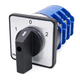 Heschen Rotary Changeover Cam Switch LW28-125/D303.3 125A 660VAC ON/Off/ON 3 Position 3 Phase 12 Terminals CE
