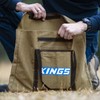 Adventure Kings Portable Firepit Bag 400GSM Ripstop Canvas Heavy-Duty Handles
