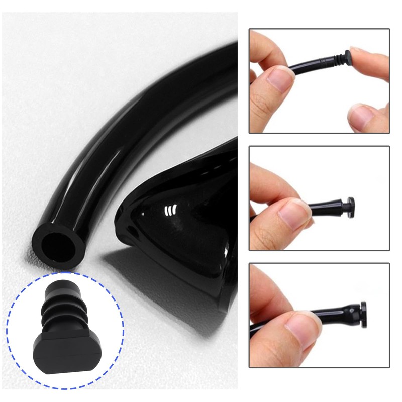 Briny River 40pcs Irrigation End Cap Pipe Drip Plug Accessories