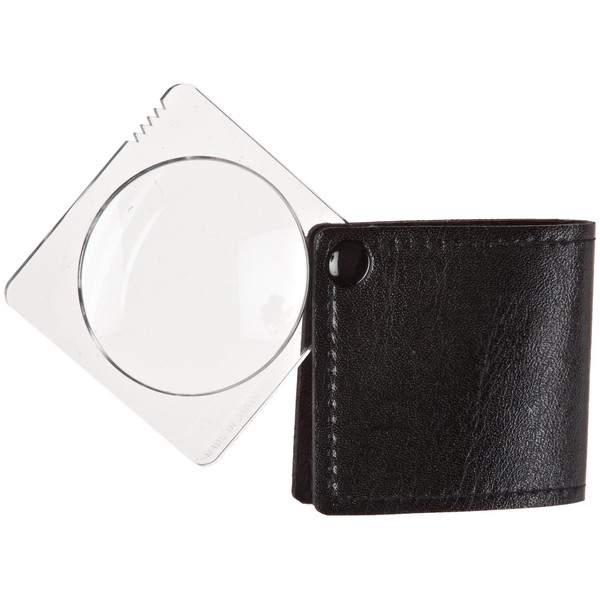 Donegan V906 Pocket Magnifier with Glass Lens, 3.25X Magnification, 45mm Lens Diameter