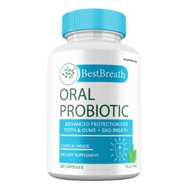 Best Breath for Gums & Teeth Probiotics, BestBreath Oral Supplement (3 Pack)