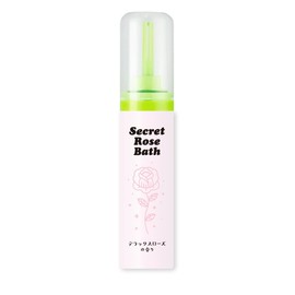 Secret Rose Bath Bath Additive Moisturizing Moist Foam Gift for Kids Pink Deluxe Rose Scent