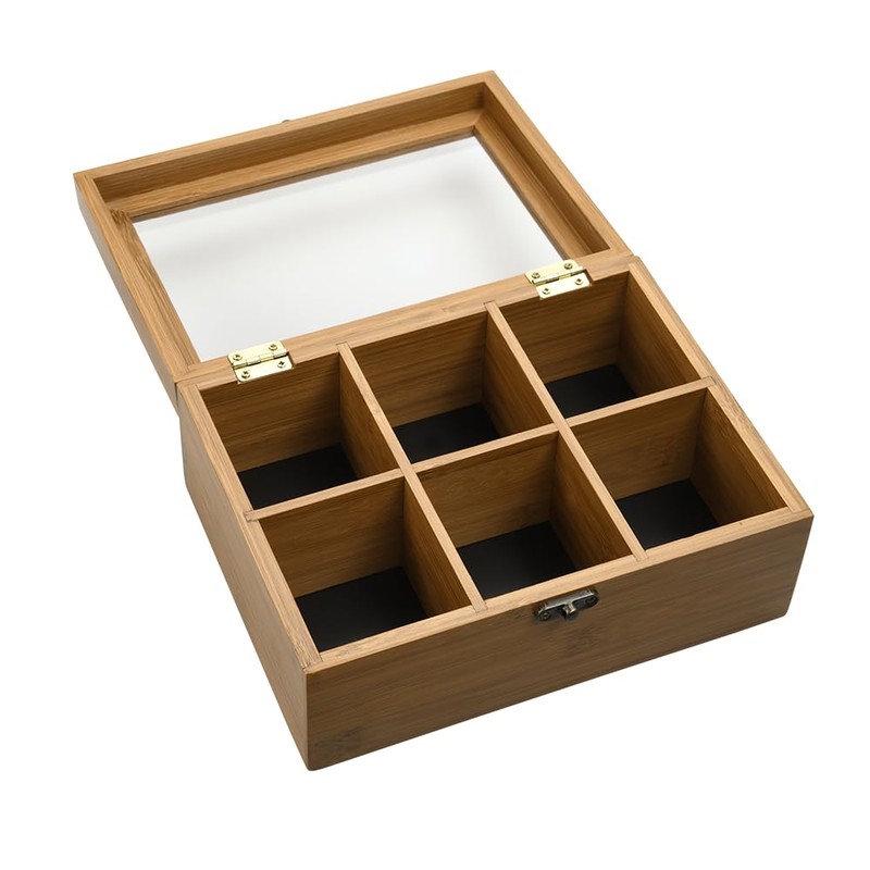Kesper Tea box, material: FSC® certified bamboo, dimensions: 21.5 x