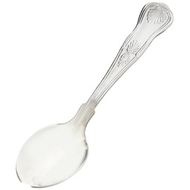 Olympia D689 12X Kings Teaspoon 137mm 18/0 Stainless Steel Tea Coffee Spoons Cutlery, Silver