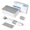 Germiwipe 2500 Pcs Gray Napkin Bands,Paper Napkin Rings Self-Adhesive,Silverware Wraps