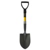 Centurion 761 D-Handle Fiberglass Round Point Shorty Shovel, 26.5 Inch
