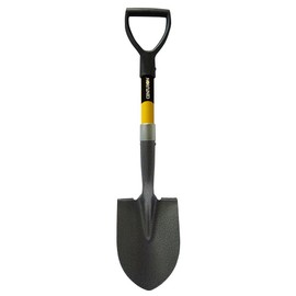 Centurion 761 D-Handle Fiberglass Round Point Shorty Shovel, 26.5 Inch