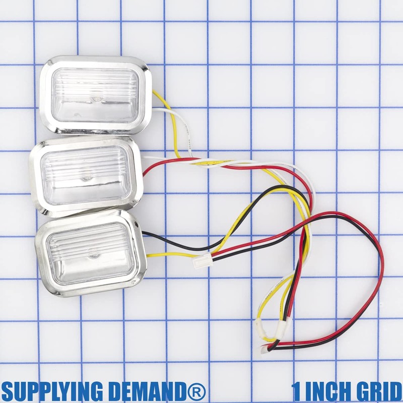 Supplying Demand W11205082 W10843828 Refrigerator LED Light Module Replacement
