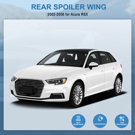 ZSPART Rear Trunk Lip Spoiler ABS Fits for 2002-2006 for Acura RSX Rear Tail Lip Deck Boot Wing Matte Black Spoiler