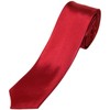 [Best Item] Regular Tie, Men's Slim Necktie, Solid Color, Narrow