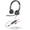 Poly Headset Blackwire C3325-M Stereo USB-C/A & 3.5mm Teams
