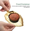 Gold Spoon Rest for Kitchen Counter, Stainless Steel Leaf Spoon