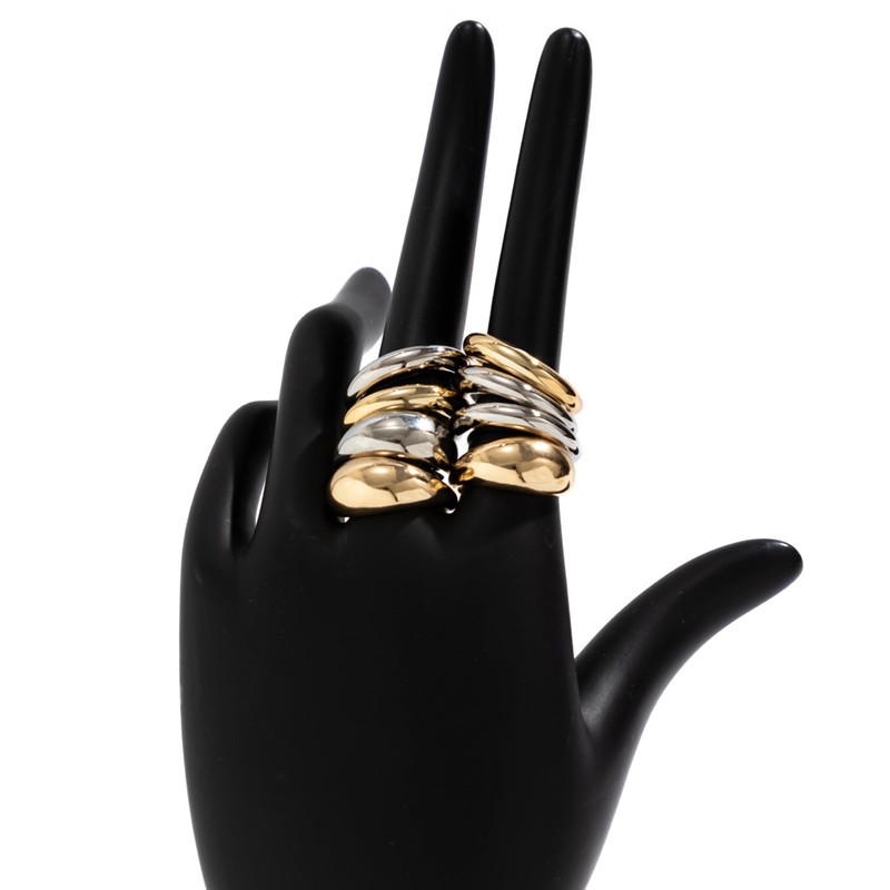 Harry and Henry Chunky Gold Rings for Women Non Tarnish