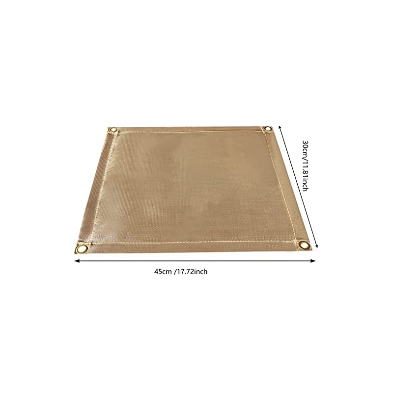 45x30cm Fire Proof Mat |Charcoal BBQ Mat | Grill Mat