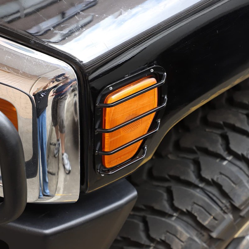 PIUGILH Turn Signal Light Grilles, 2 PCS Turn Side Signal