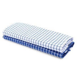 FORESIDE LIVING Kitchen Waffle Towel, Set/2, Highly Absorbent, 80% /20% Polyester Cotton Kitchen Dish Towels - Reusable Cleaning Cloths - Super Absorbent - Machine Washable Hand Towels