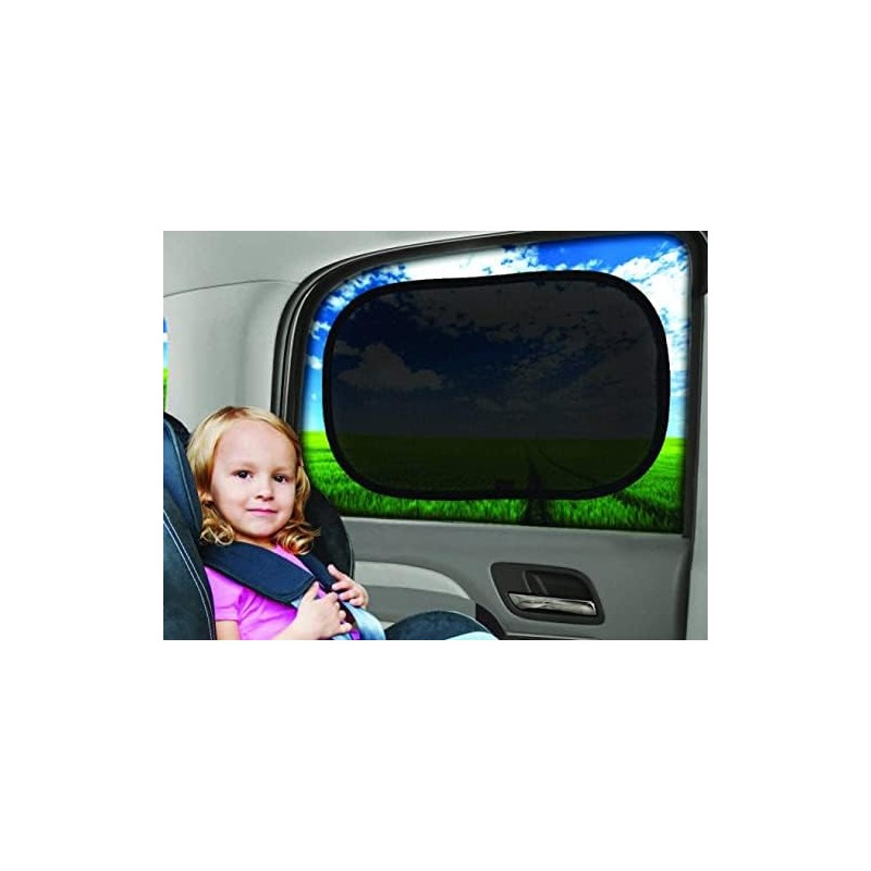 Timotech Parasol Negro para Auto, protección de Rayos UV, para
