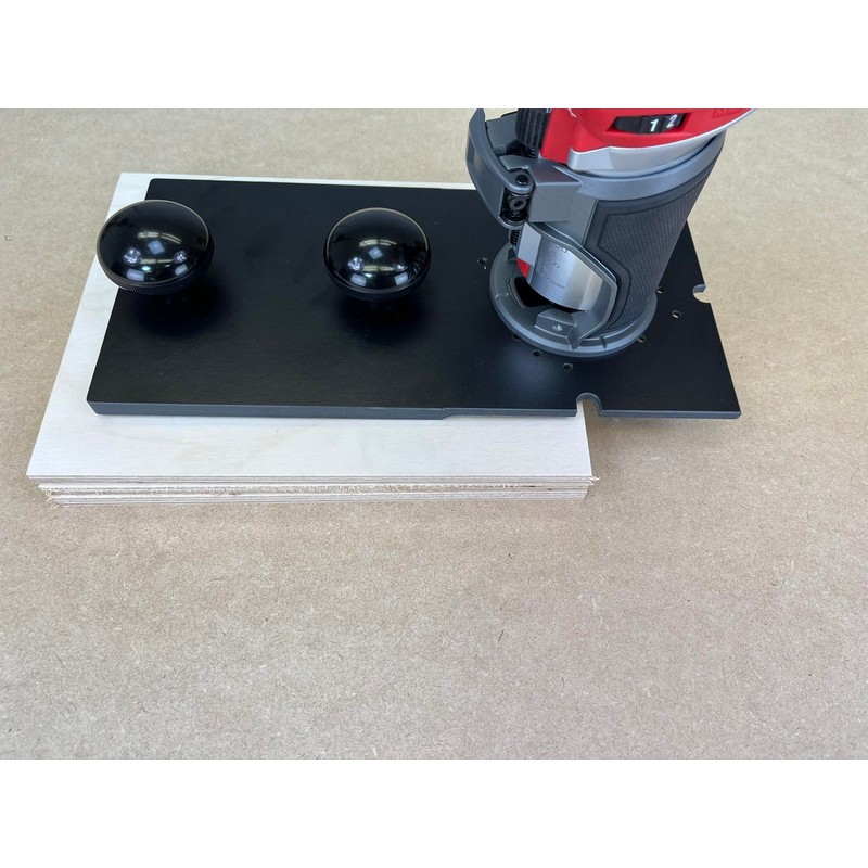 Woodhaven 8900 Flush Trim Base for Compact Routers Edge Banding